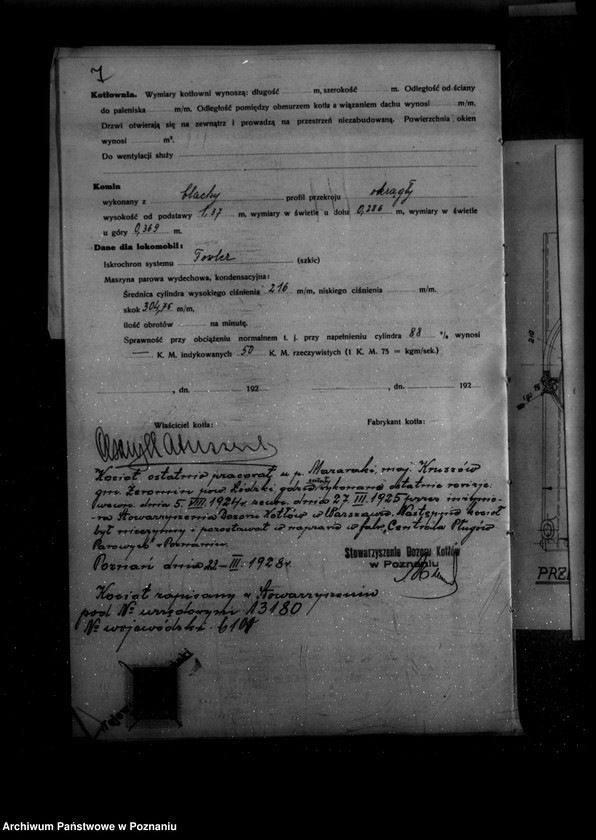 Obraz 11 z jednostki "Majętność Szamotulska własność Matuszewski nr woj. kotła 4275"