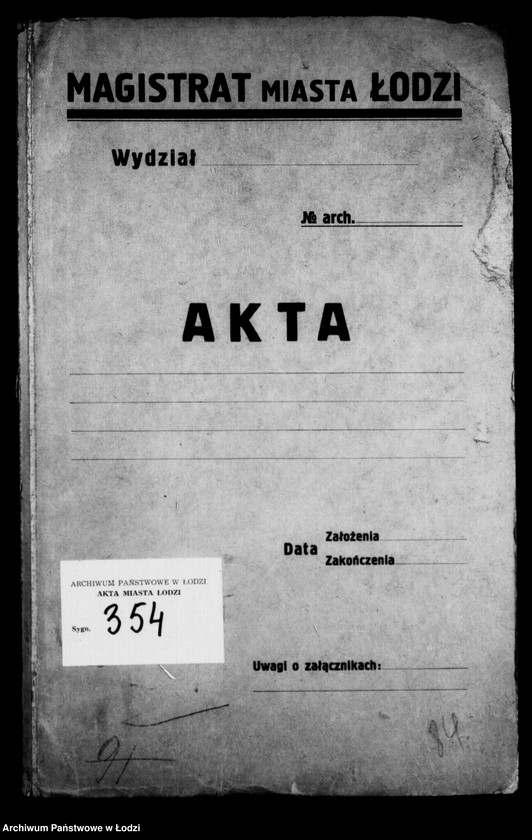 Obraz 4 z jednostki "Akta ławnika czynnego osady fabrycznej Łódka tyczące się sekwestracji majątku ruchomego Tytusa Kopischa"