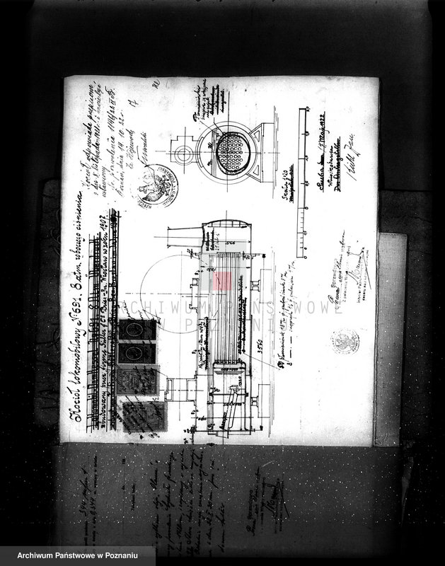 Obraz 11 z jednostki "Młyn p. Kiehla z Suchej pow. jarociński nr fabr 6901, nr woj. 51"