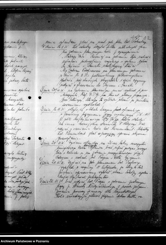 Obraz 16 z jednostki "Sprawozdania miesięczne, kwartalne, roczne- między innymi z bezrobocia- oraz korespondencja koła Środa- zaproszenia, pisma o skreślenia z listy członków: powiadomienia o zarobkach"