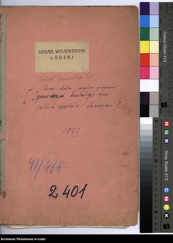 Obraz 2 z jednostki "Sprawozdanie kwartalne z życia polskich związków i stowarzyszeń"