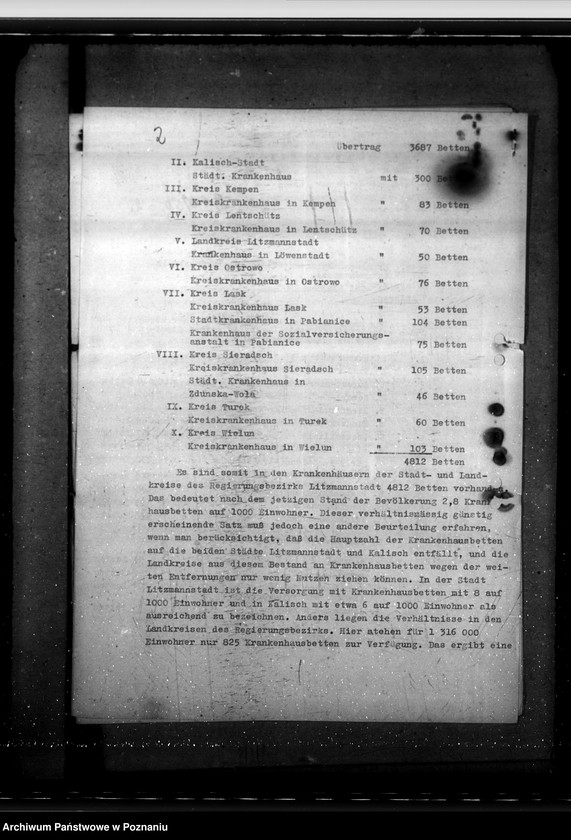 Obraz 6 z jednostki "Krankenhäuser"