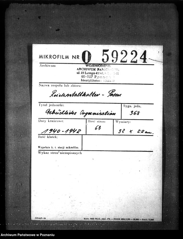 Obraz 2 z jednostki "Gebietliche Organisation"