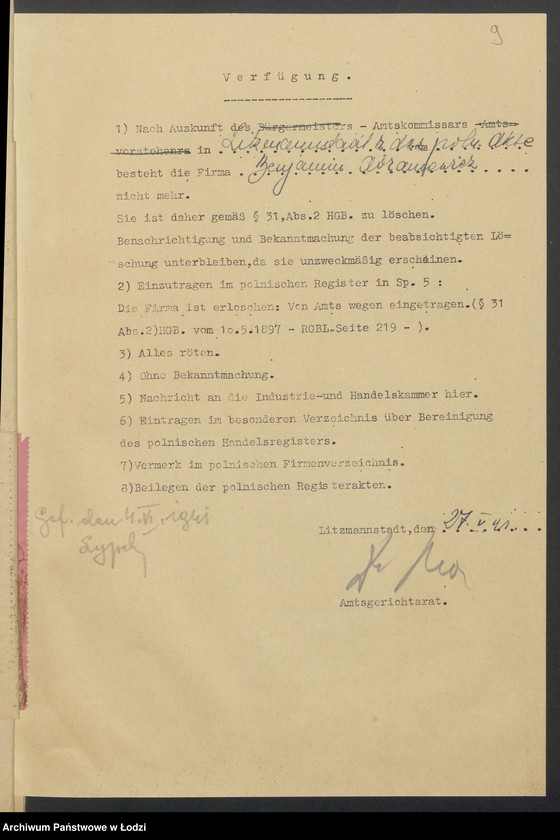 Obraz 11 z jednostki "Benjamin Abramowicz- sklep dodatków krawieckich"