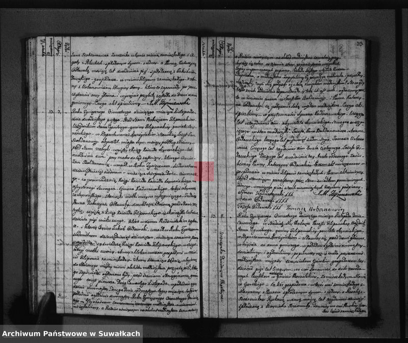image.from.unit.number "Akta Zaślubionych Gminy Filipowskiey od 1go Maja 1810 Ru aż do ostatnich dni Grudnia 1811 r."