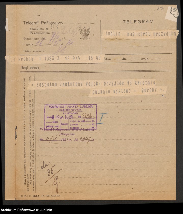 image.from.unit.number "Służba Stanisława Górskiego miejskiego lekarza weterynaryjnego"