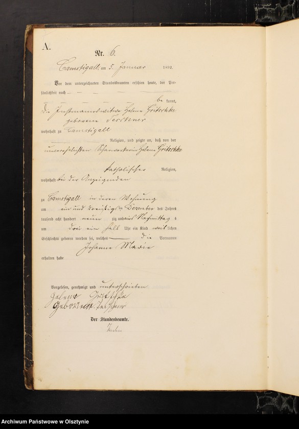 image.from.unit.number "Geburts-Haupt-Register Nr 1 - 159"