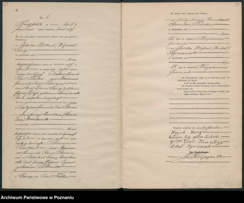 Obraz 16 z jednostki "Heirats-Haupt-Register"
