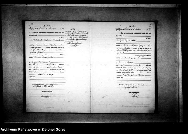 image.from.unit.number "[Księga akt urodzenia rok 1899-Żary okolice]"