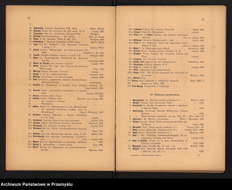 image.from.unit.number "Sprawozdanie Dyrekcji C.K. I Wyższej Szkoły Realnej w Krakowie za rok szkolny 1904 XXIX"