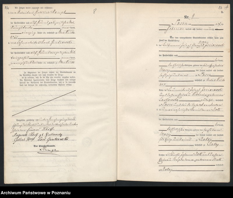 Obraz 11 z jednostki "Księga małżeństw"