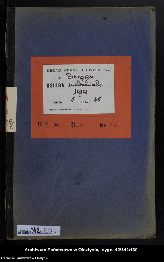 image.from.unit.number "Heirats-Neben-Register Nr 1-45"