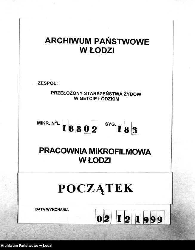 Obraz 1 z jednostki "[Tygodniowe sprawozdania resortów pracy: liczba pracowników, czas pracy, wysokość płacy]"
