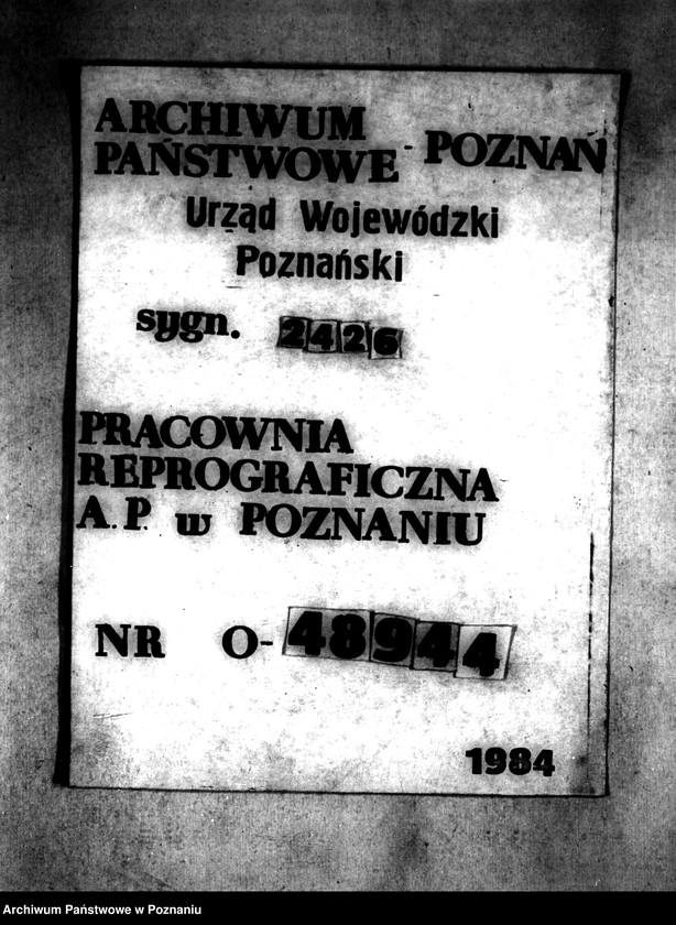 Obraz 1 z jednostki "Plany podziału wspólnego pastwiska osady Lądek i osady Lądek Poduchowny I skala 1:4000"