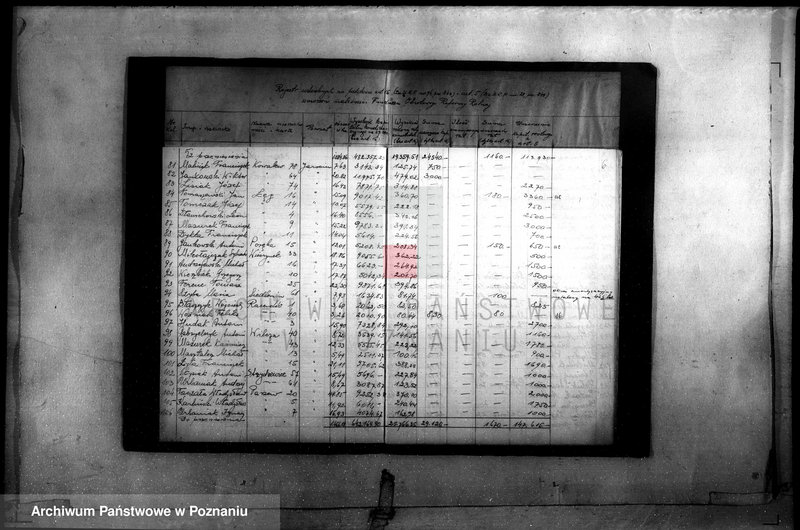 Obraz 8 z jednostki "Rejestr udzielonych na podstawie art. 16 i 5 umorzeń należności Funduszu Obrotowego Reformy Rolnej dla osad rentowych"