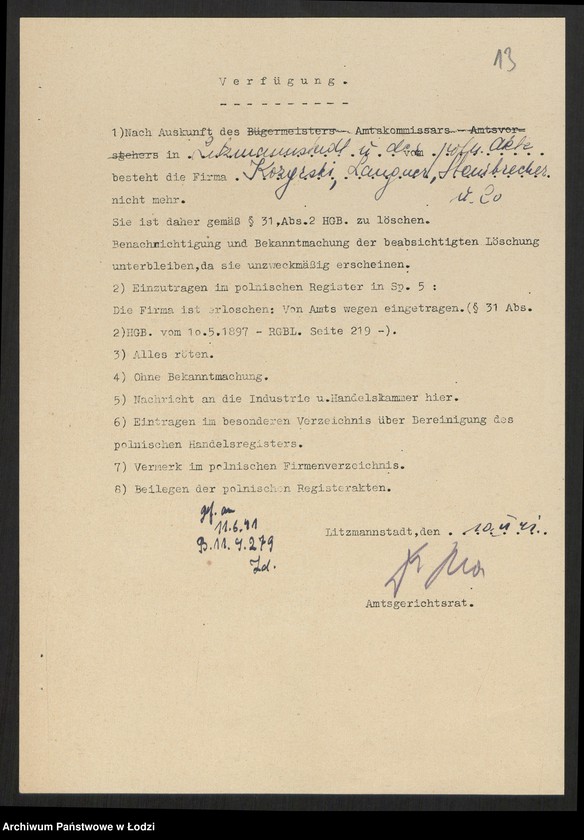 Obraz 15 z jednostki "Stefan Kozyrski, Robert Władysław Langner, Aleksander Steinbrecher, Józef Sylwester Goszczyński - Dom Handlowo-Przemysłowy"