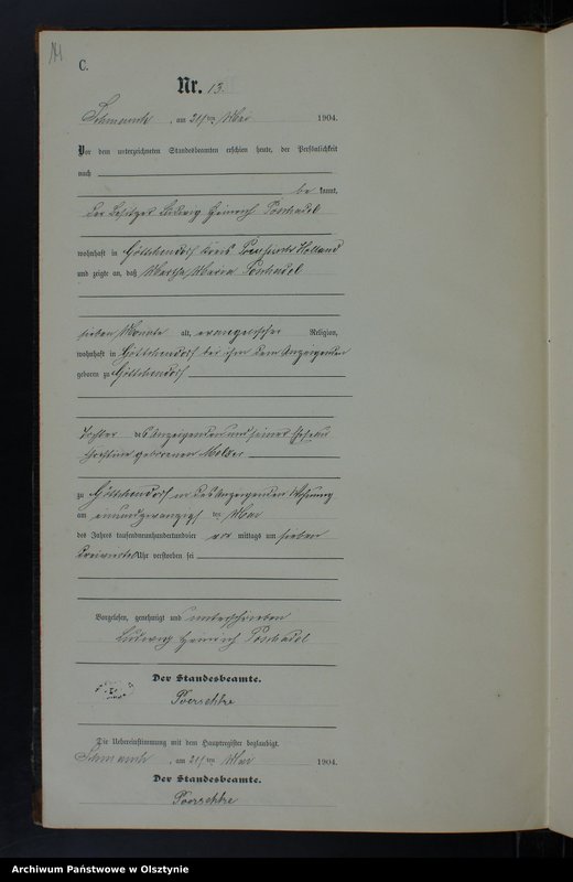 image.from.unit.number "Sterbe-Neben-Register Nr 1 - 27"