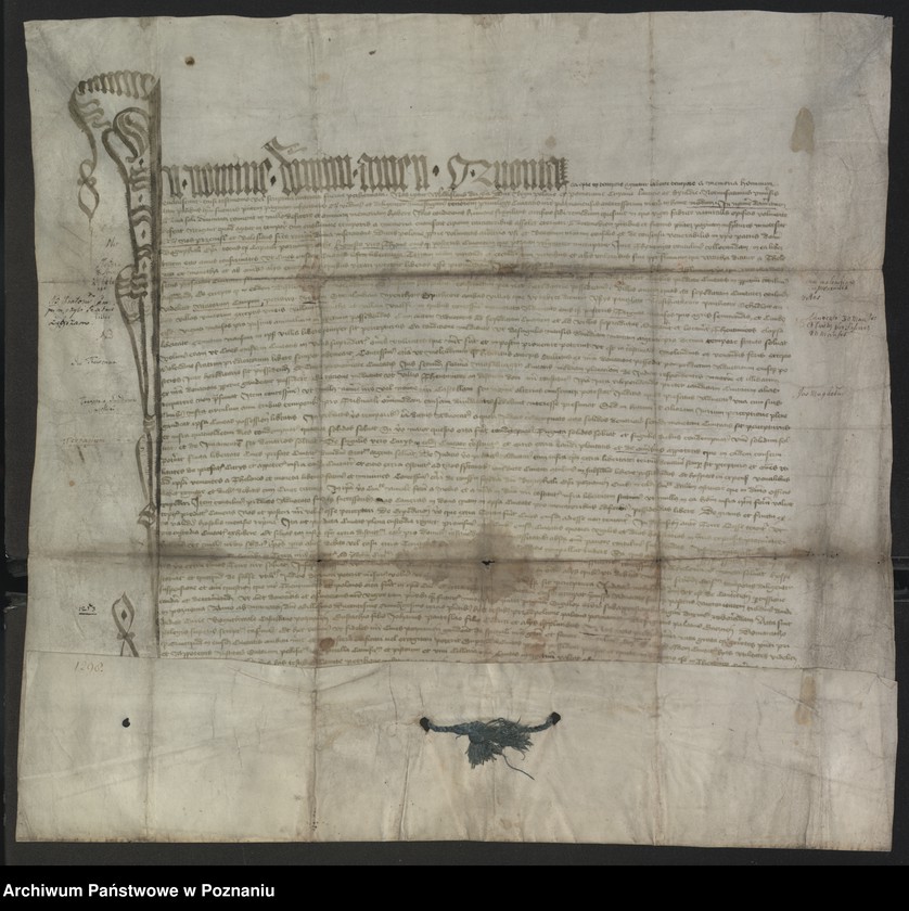 image.from.unit.number "Or. Władysław Warneńczyk, król Polski i Węgier, potwierdza i transumuje potwierdzenie Władysława Łokietka z roku 1298 przywileju lokacyjnego miasta Poznania,"