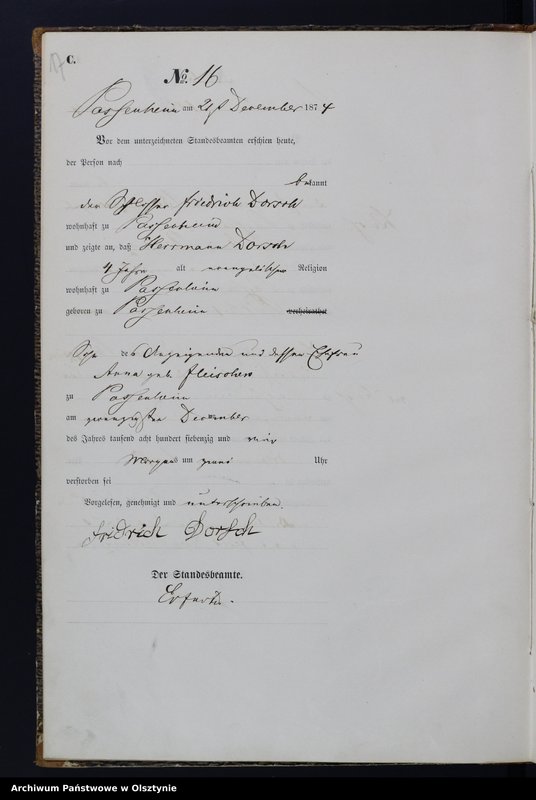 image.from.unit.number "Haupt-Sterbe-Register Nr 1 - 18"