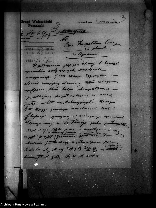 Obraz 7 z jednostki "Zatwierdzenie projektu urządzenia zakładu przemysłowego Firmy "Maggi" Spółka z o.o. w Poznaniu nr 545"