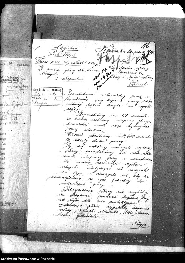 Obraz 20 z jednostki "Raporty w przedmiocie ruchów zarobkowych w przemyśle i handlu"