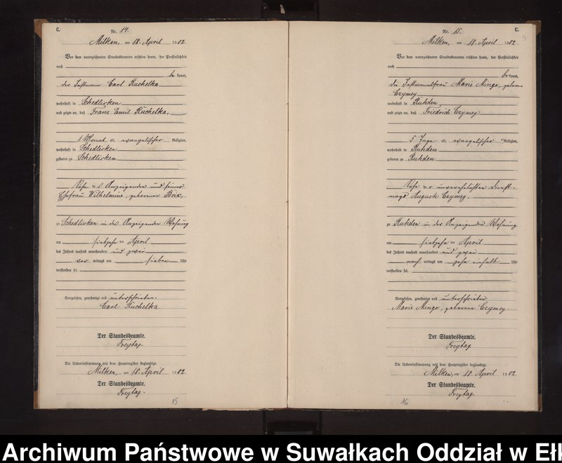 image.from.unit.number "Sterbe-Neben-Register des Preussischen Standes-Amtes Stasswinnen Kreis Lötzen"