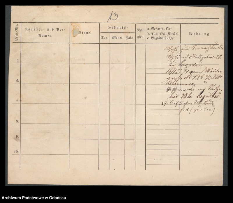 image.from.unit.number "Karty meldunkowe: Schaack - Scharnberg"