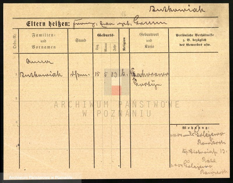 Obraz 20 z jednostki "Antkowiak (samotne kobiety) - Anzuhn"