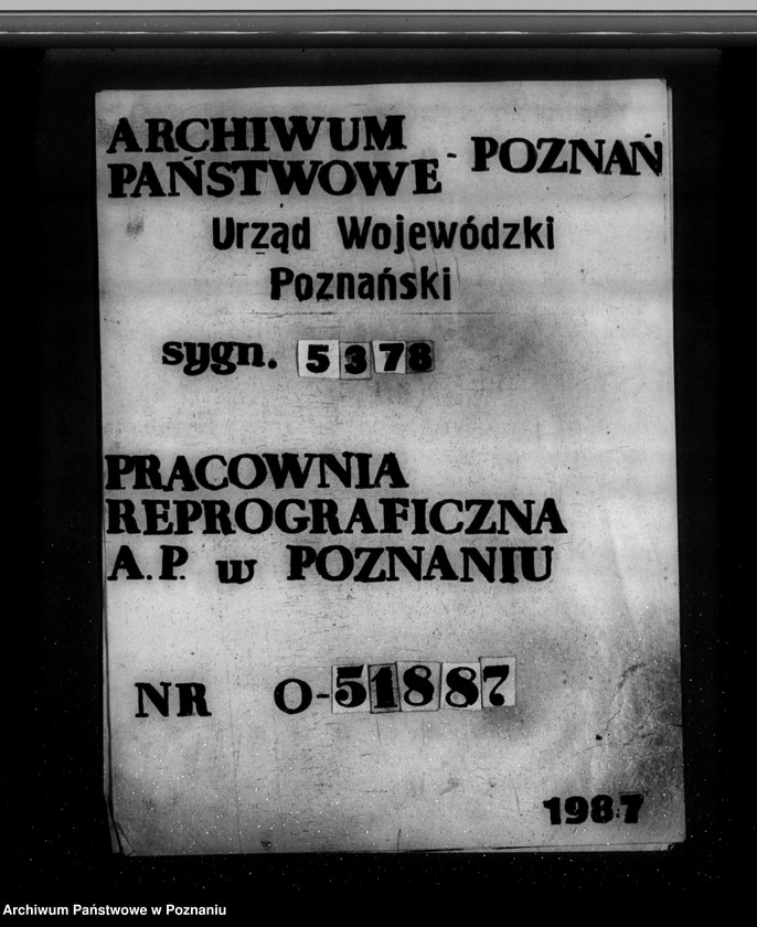 Obraz 1 z jednostki "Zatwierdzenie zakładu przemysłowego /cegielni/ M. Góreckiego w Wójtostwie powiat śremski"