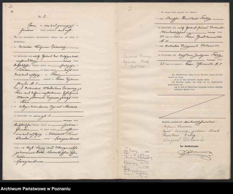Obraz 5 z jednostki "Księga miejscowa małżeństw"