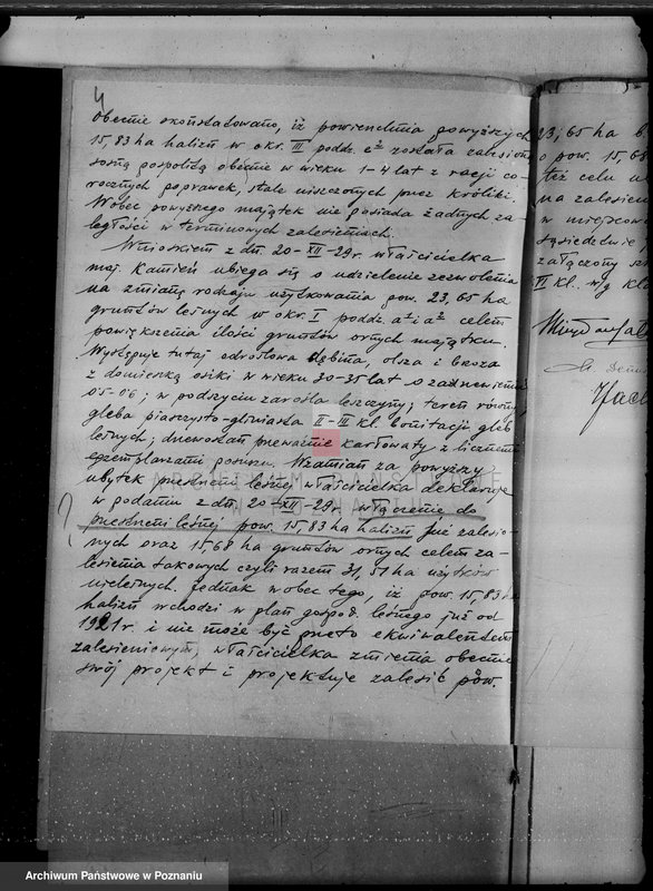 Obraz 8 z jednostki "Majątek Kamień powiat kaliski /sprawy leśne/"