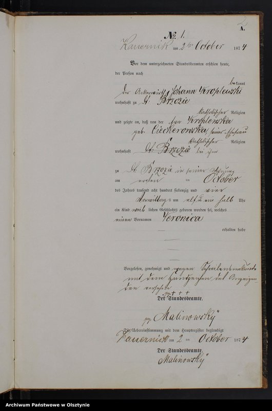 image.from.team "Urząd Stanu Cywilnego w Brzoziu Lubawskim pow. nowomiejski"