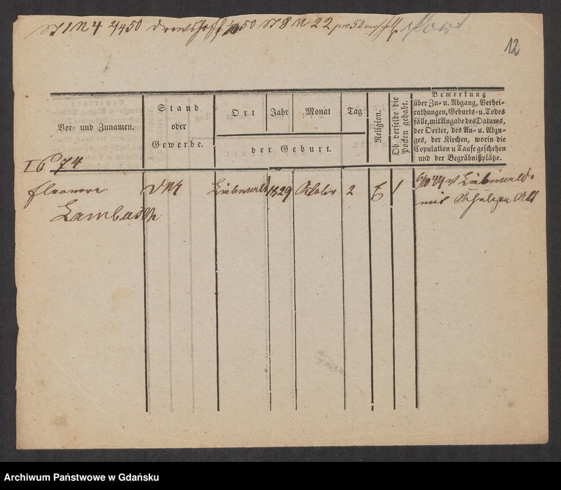 image.from.unit.number "Karty meldunkowe: Lambert - Landecker"