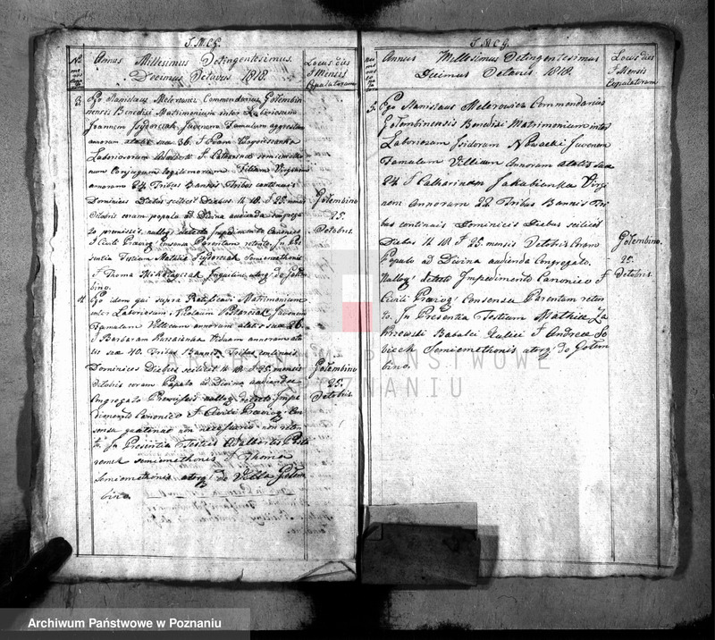 Obraz 6 z jednostki "Liber baptisatorum, copulatorum, mortuorum"