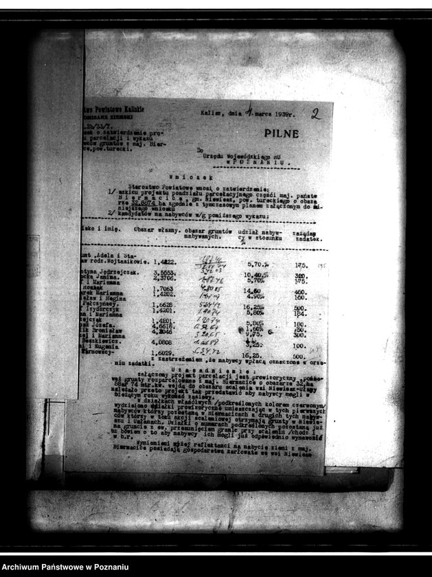 Obraz 6 z jednostki "Parcelacja majątku Biernacice powiatu tureckiego"