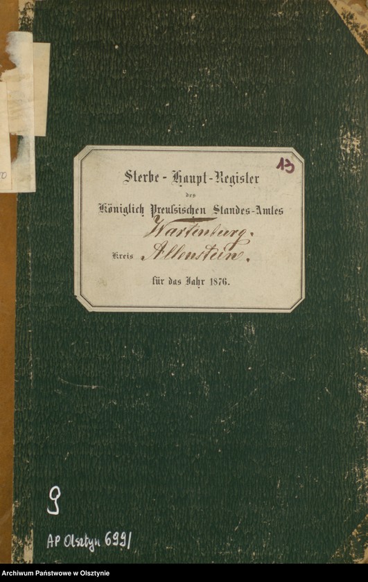 image.from.unit.number "Sterbe-Haupt-Register Nr 1 - 150"