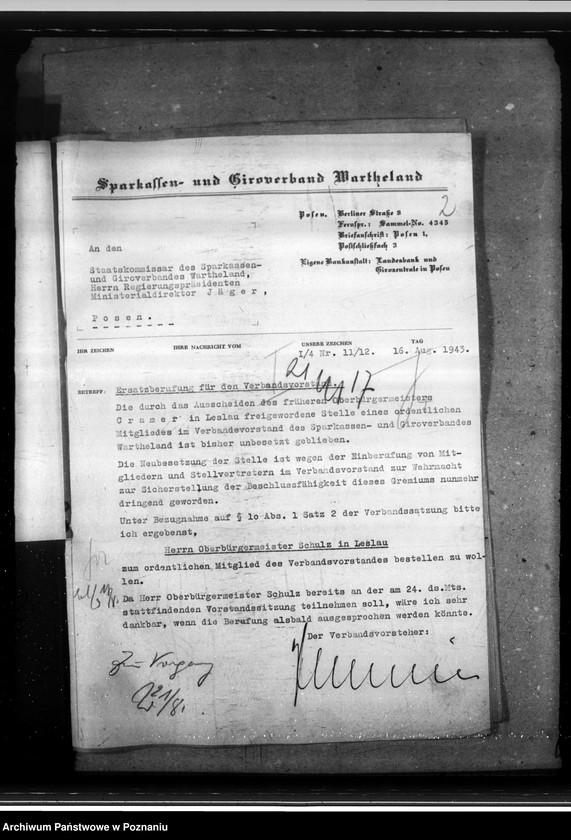 Obraz 6 z jednostki "Sparkassen und Giroverband Wartheland"