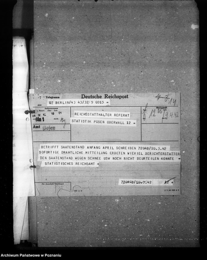 Obraz 18 z jednostki "Saatenstand und Ernte"