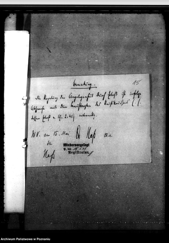 Obraz 19 z jednostki "Unterhaltspflicht für polnische ehemalige Altenteilberechtigte und polnische Landarbeiter"