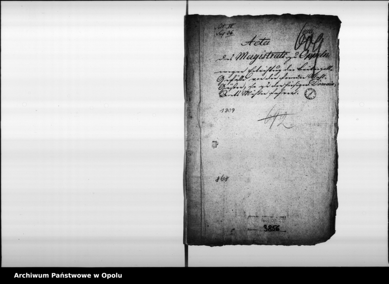 Obraz 4 z jednostki "Acta des Magistrats zu Oppeln wegen Entrichtung der Brückenzoll-Geffälle von dem fremden Mahl-Gässten, so zu den hiesigen Domain-Amts Mühlen fahren."