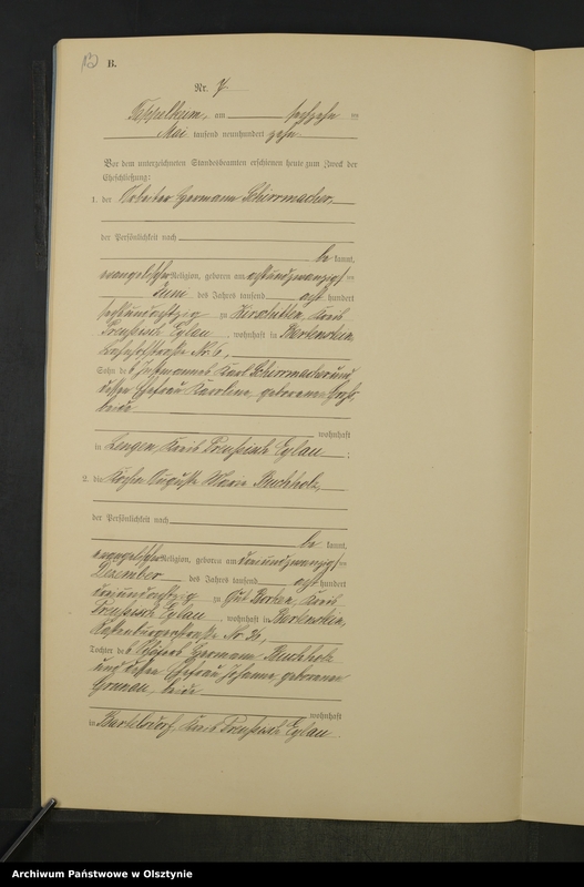 image.from.unit.number "Heiraths-Neben-Register Nr 1 - 16"