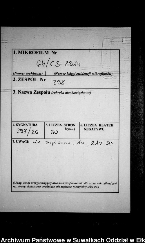 image.from.unit.number "Geburts-Neben-Register des Preussischen Standes-Amtes Kehlen Kreis Angerburg"