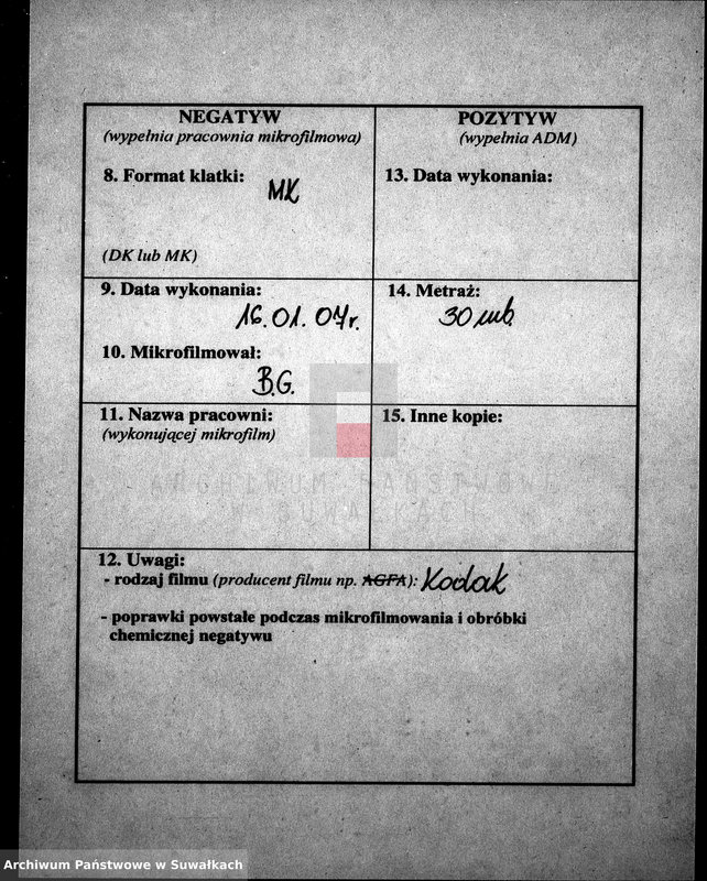 Obraz 3 z jednostki "Dokumenty k aktam brakosočetavšichsja Sejnskago Rimsko-Katoličeskago Prichoda za 1901 god."