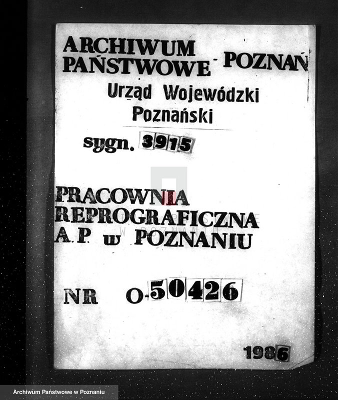 Obraz 1 z jednostki "Plan urządzenia gospodarstwa leśnego dla lasu majętności Pniewy powiat szamotulski 1937-1947"