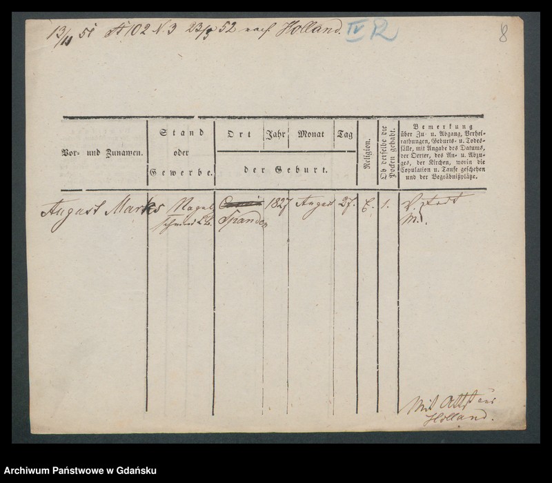 image.from.unit.number "Karty meldunkowe: Marks - Markquardt"