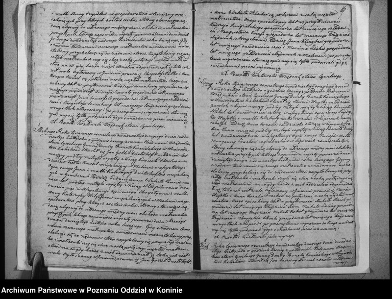 Obraz 18 z jednostki "Akta urodzeń, małżeństw i zgonu"