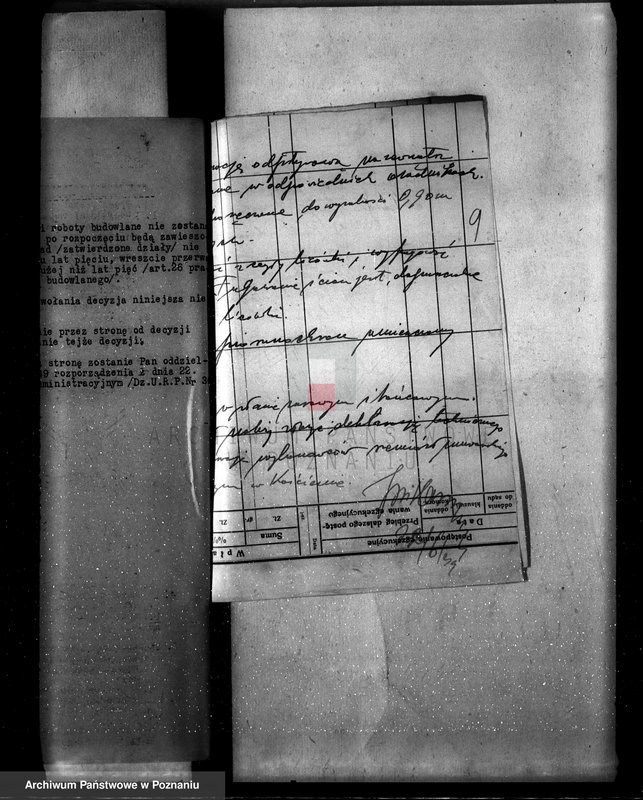 Obraz 13 z jednostki "/Budowa gorzelni w Jurkowie pow. kościański"