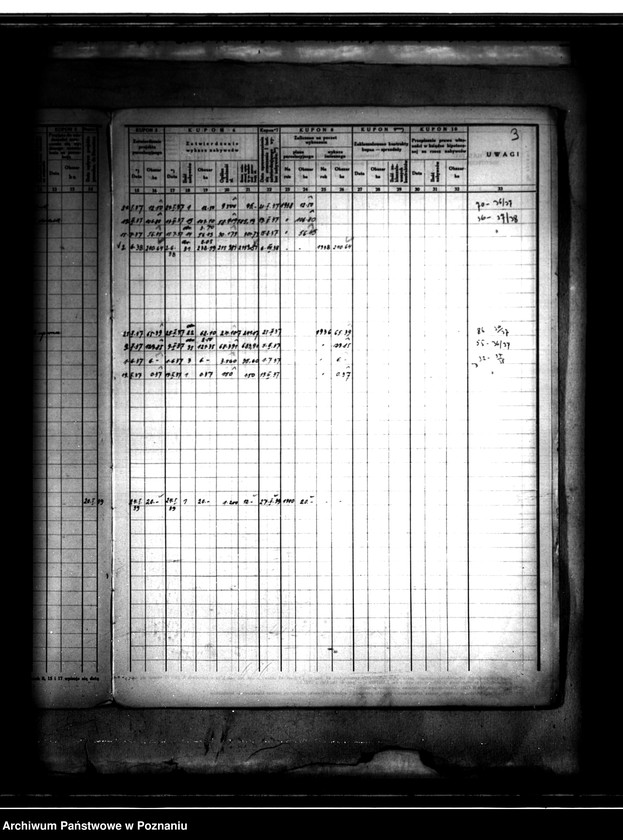 Obraz 7 z jednostki "/Księga kontroli prac parcelacji prywatnej/ powiatu średzkiego/"