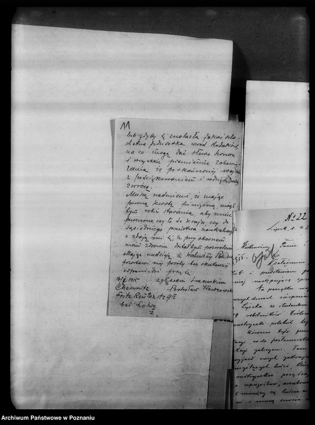 Obraz 15 z jednostki "Korespondencja Polaków przebywających w Lipsku i Saksonii w sprawie pomocy materialnej."