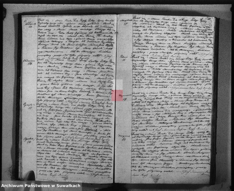 image.from.unit.number "Duplikat urodzonych, umarłych, zaślubionych w parafii puńskiey na rok 1838"